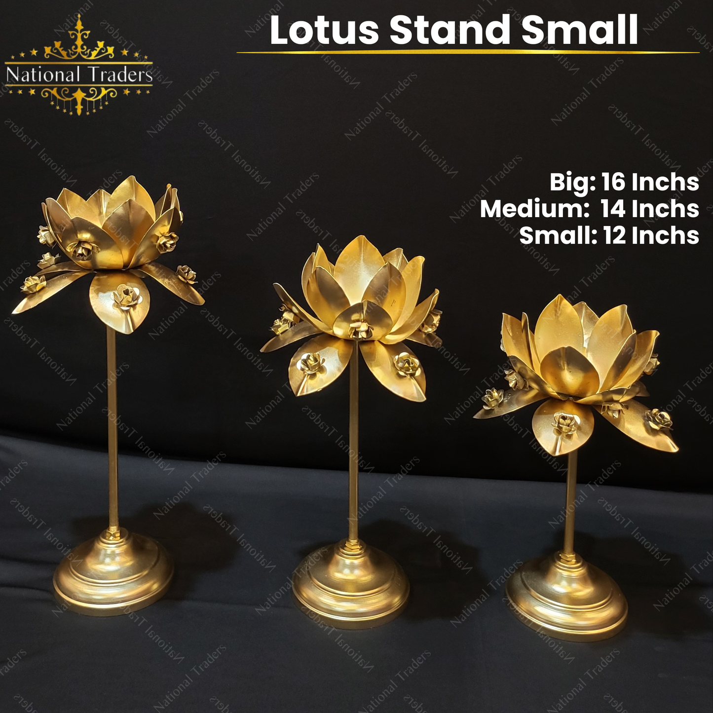 Lotus Set of 3 SMALL