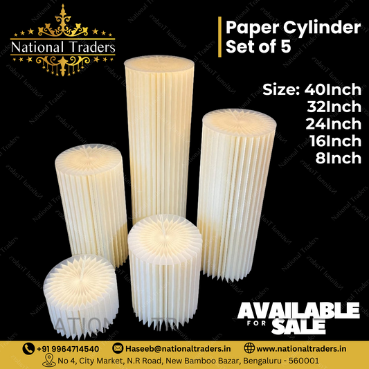 Paper Cylinder Set of 5