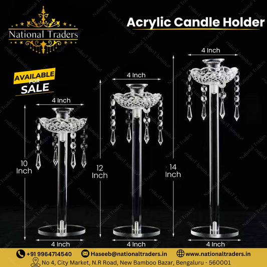 Acrylic Candle Stand