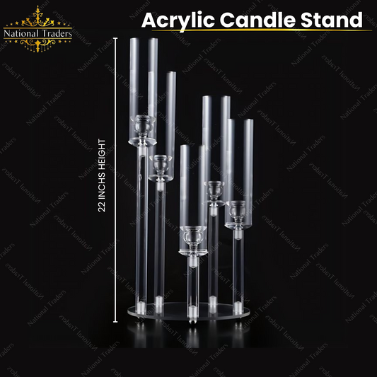 Acrylic Candle Stand