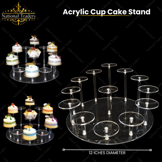 Acrylic Cup Cake Stand