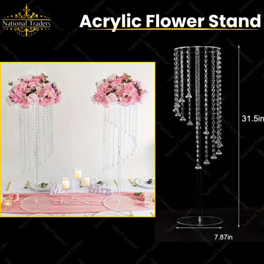 Acrylic Flower Stand