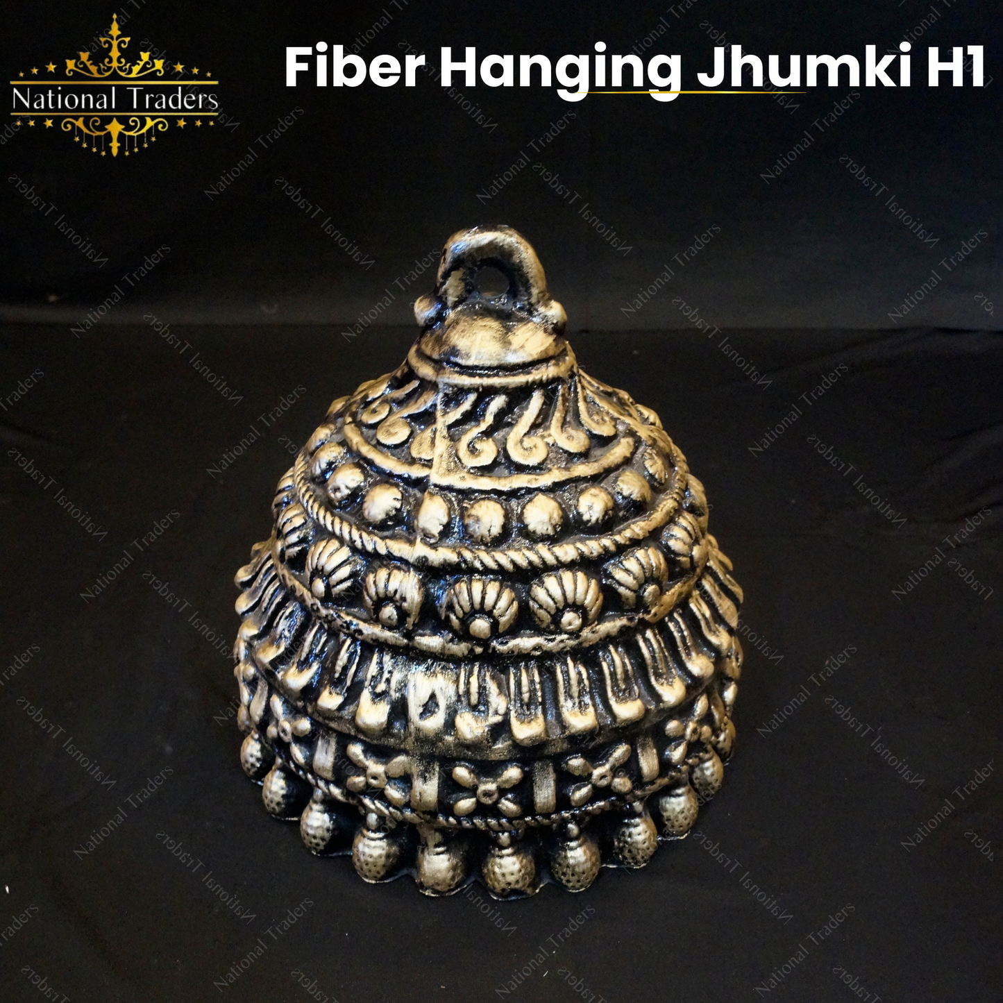 H1 - FIBER HANGING JHUMKI