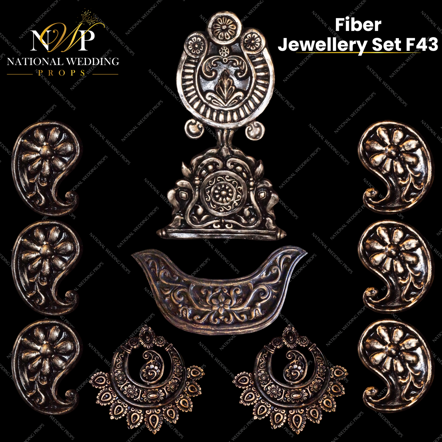 F43 - FIBER JEWELLERY SET