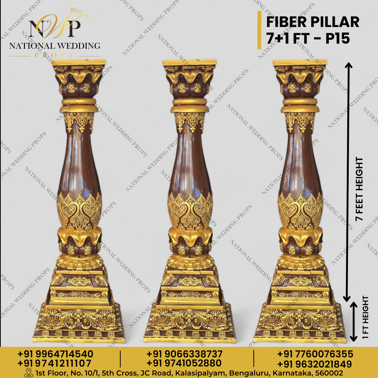 P15 - FIBER ROYAL PILLAR 7+1 FT.