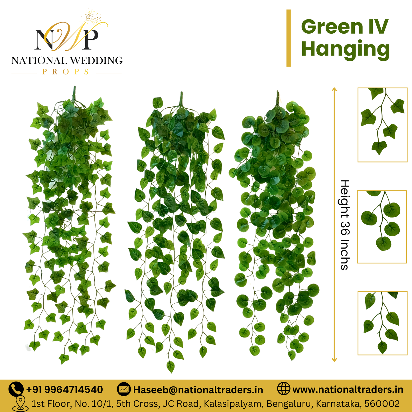 Green IV Hanging