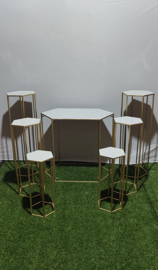 HEXAGON BIRTHDAY TABLE