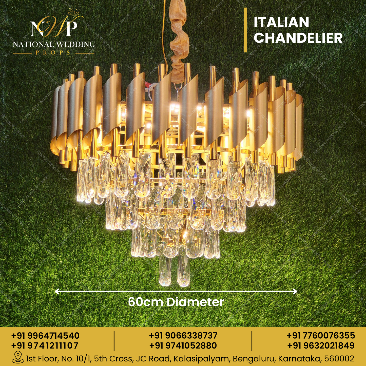 Italian Chandelier 60 cm
