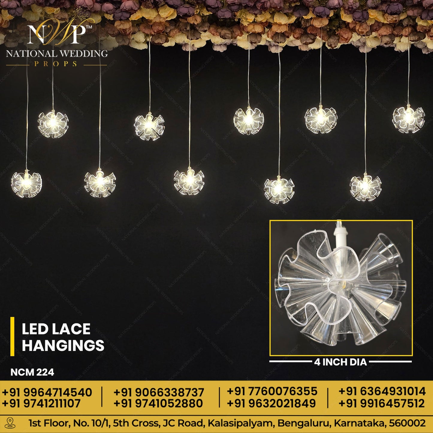 Led Lace Hangings