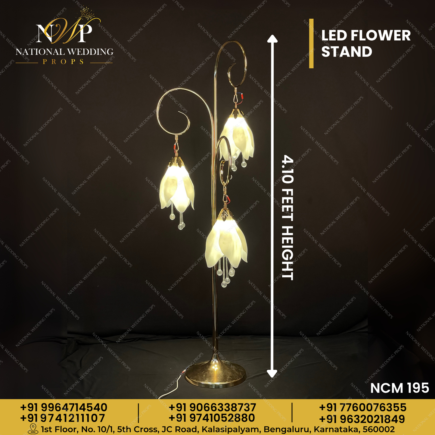 LED Flower Stand