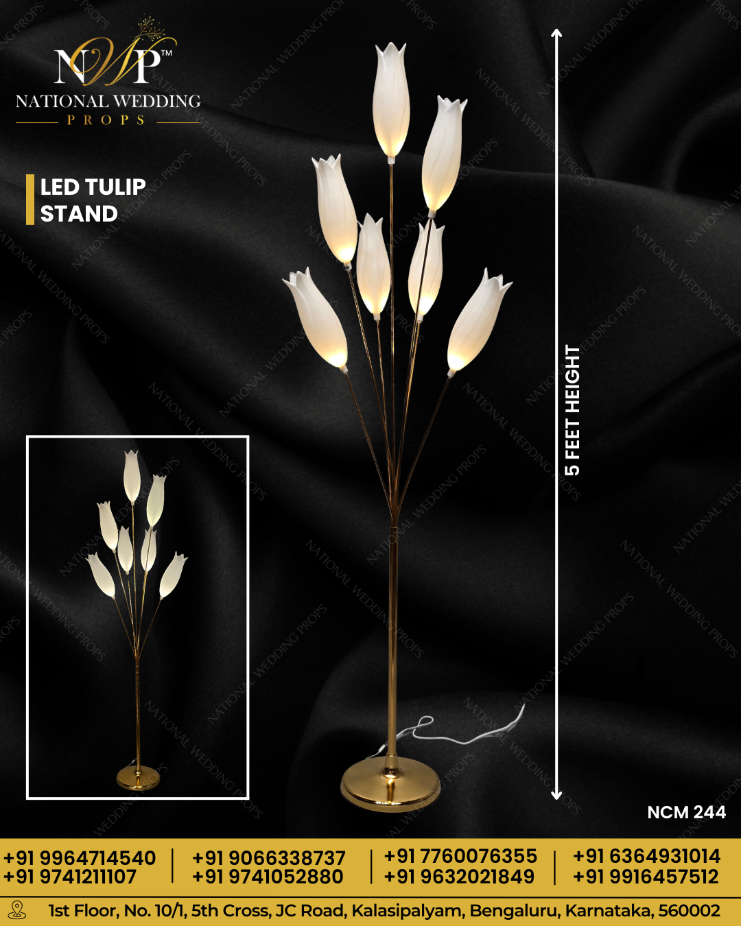 LED Tulip Stand