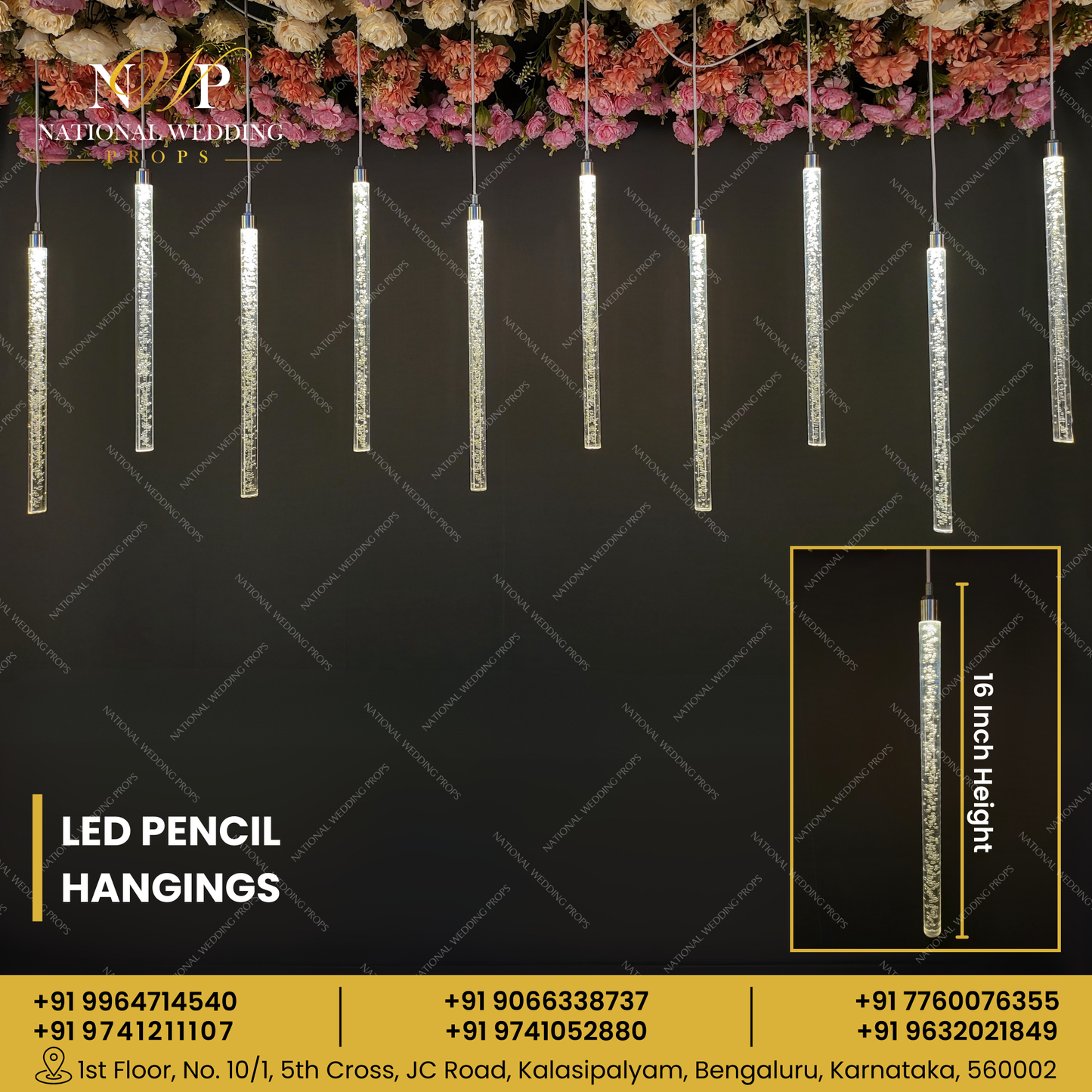 LED Pencil Hangings