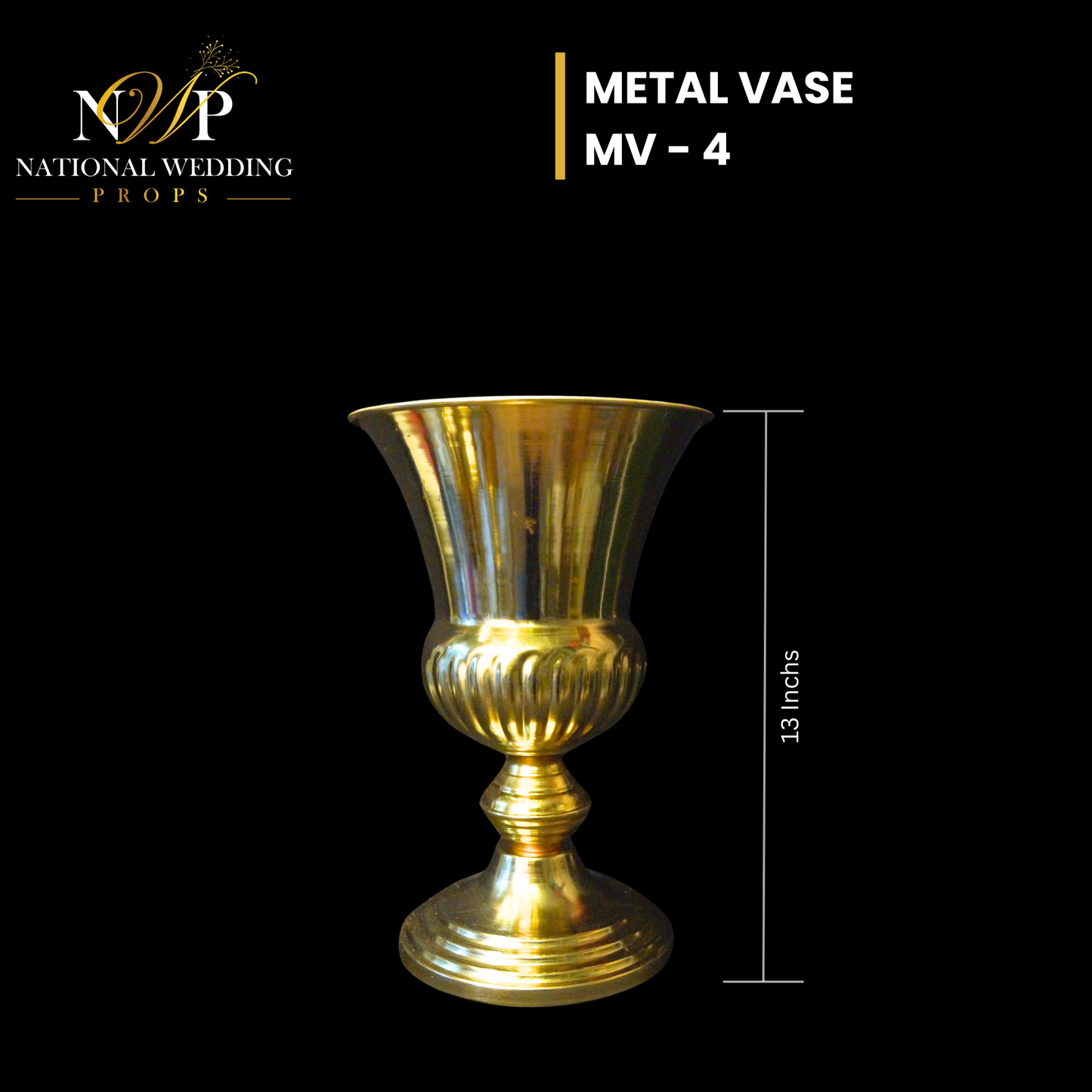Metal Vase MV - 4