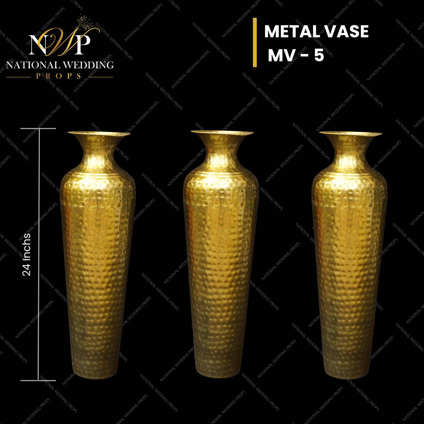 MV5 - HAMMER VASE 24"