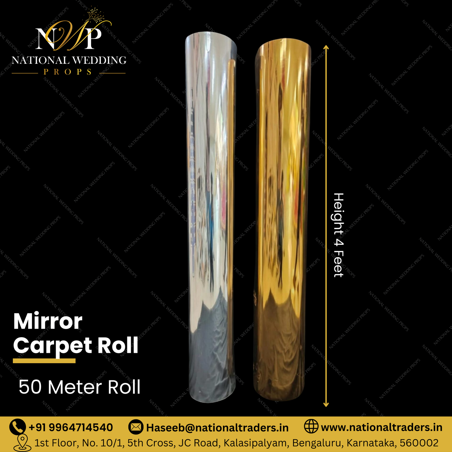 Mirror Carpet Roll