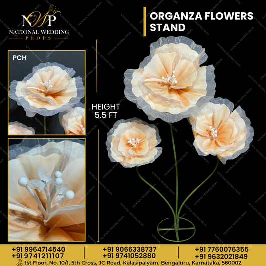 Organza Flower Stand