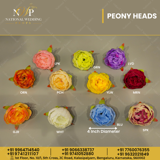 Peony Heads