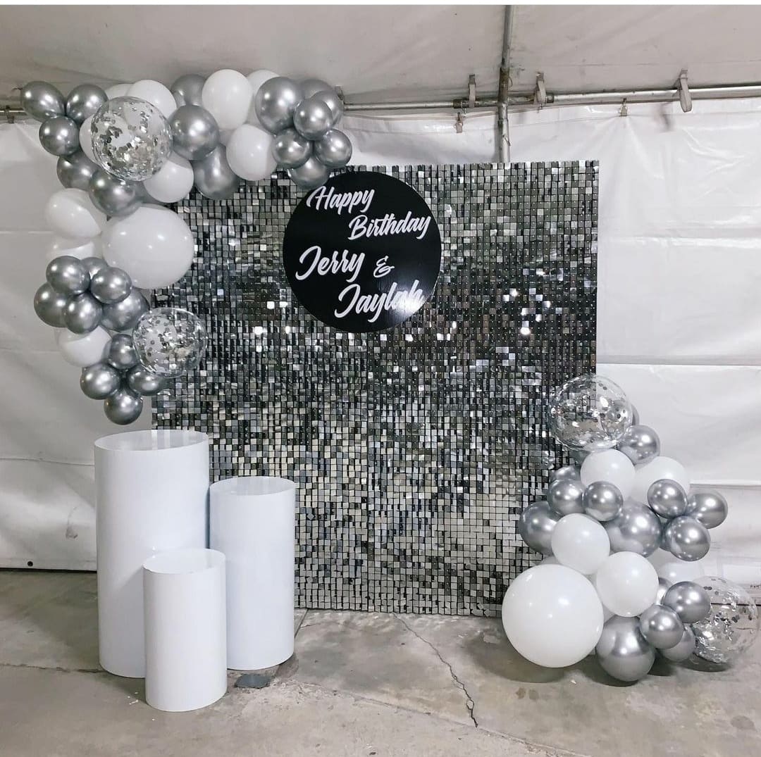 Cylindrica With Sequin Wall
