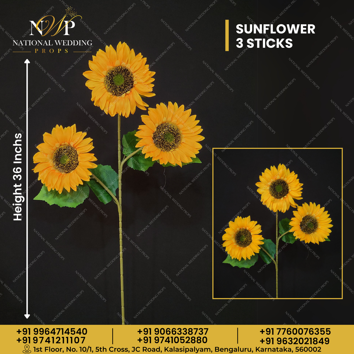 SUNFLOWER 3 STICK