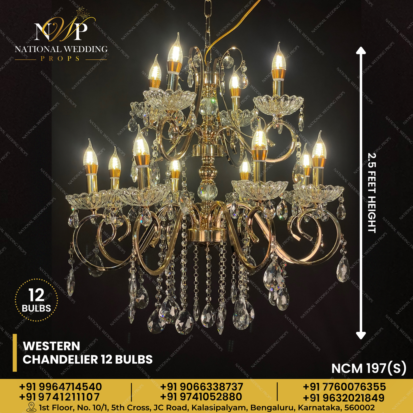 WESTERN CHANDELIER (S) - 12 BULBS