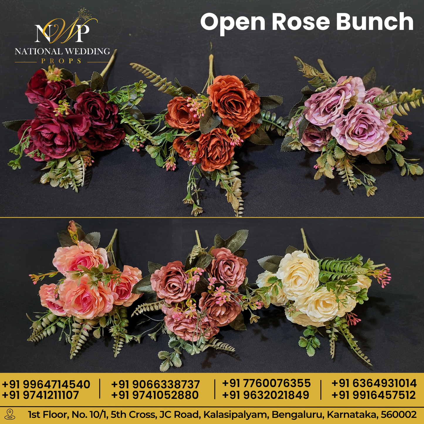 OPEN ROSE BUNCH