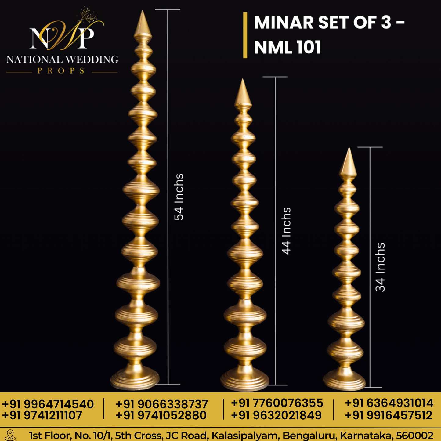 MINAR THIN SET OF 3