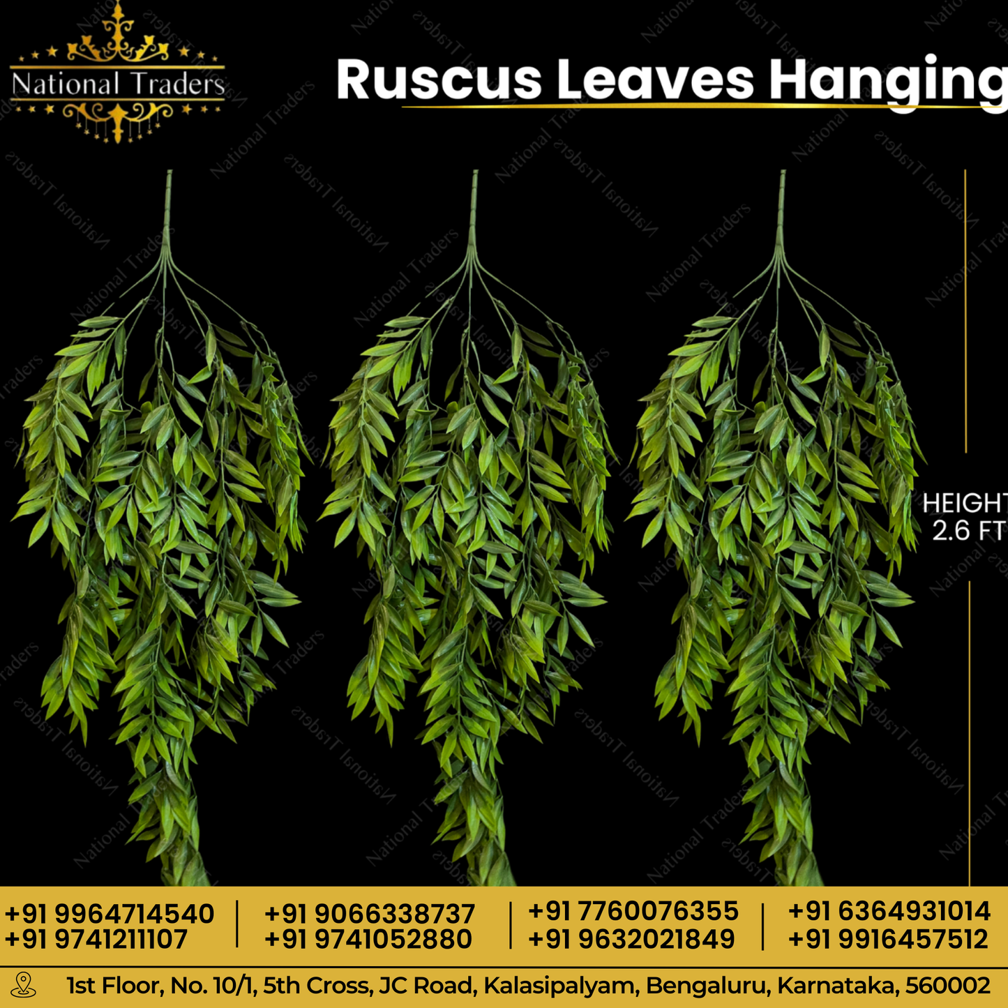 RASCUS LEAF HANGING GREEN