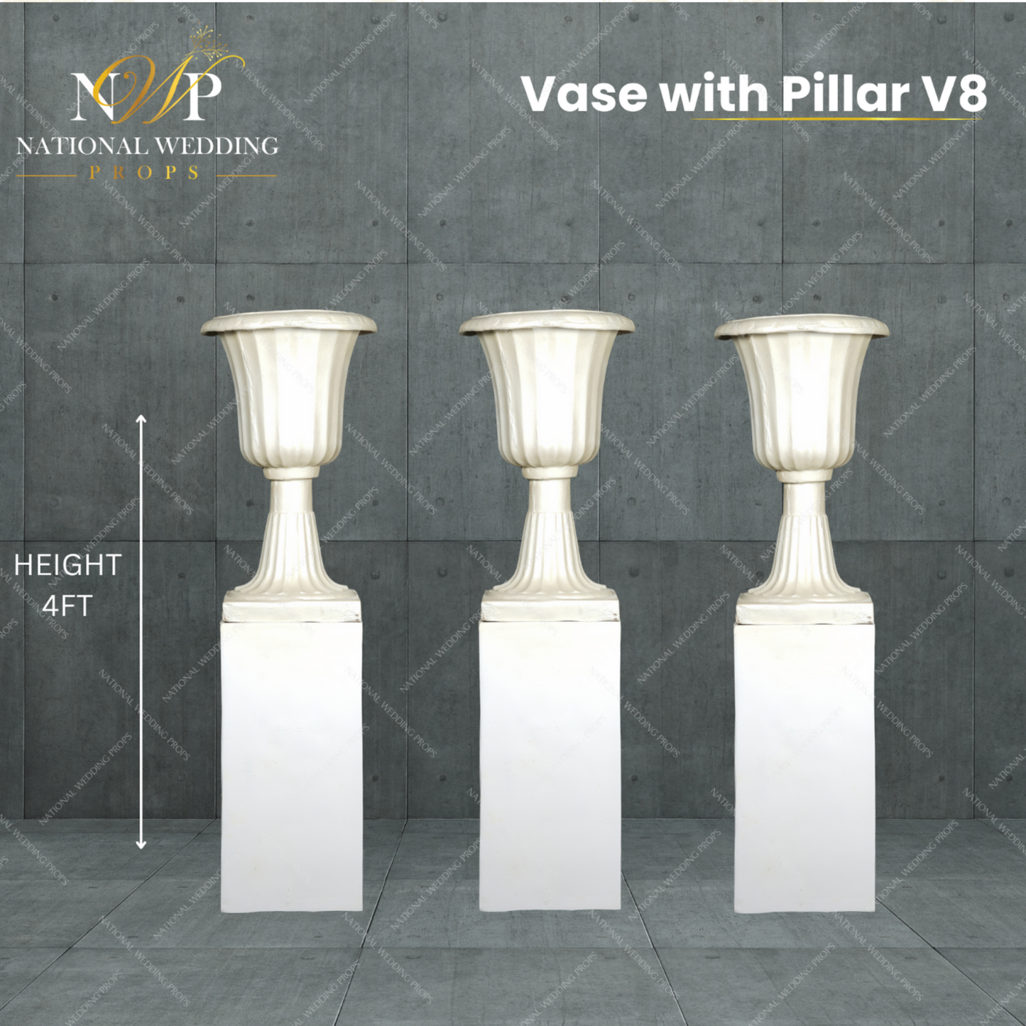 VASE WITH PILLAR V8