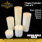 Paper Cylinder Set of 5