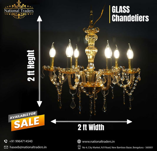 Glass Chandelier