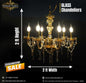 Glass Chandelier