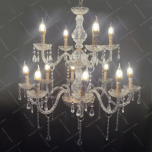 Acrylic Chandelier 12bulb