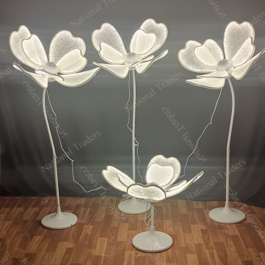 LED Lotus Set of 4
