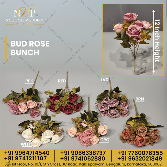 BUD ROSE BUNCH