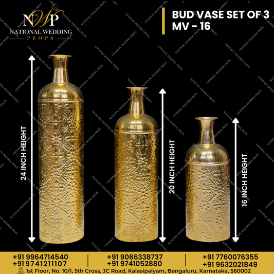 Bud Vase Set of 3