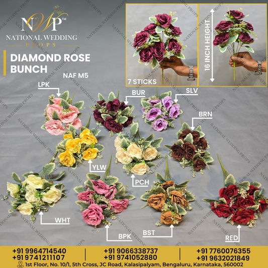 Diamond Rose Bunch