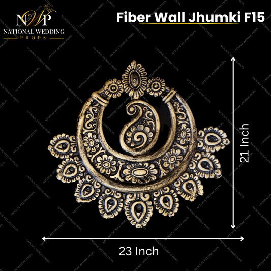 F15 - FIBER WALL JHUMKI