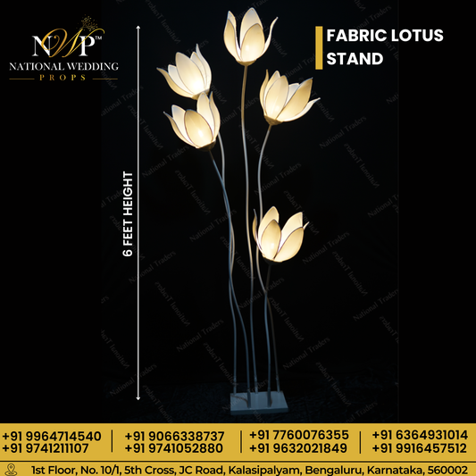 Fabric Lotus Stand