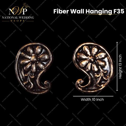 F35 - FIBER WALL HANGING 13 X 10"