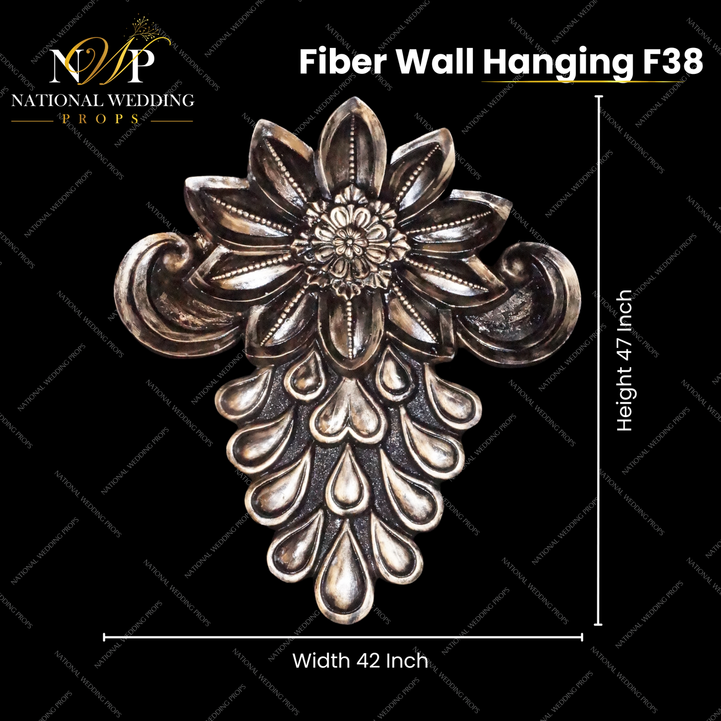 F38 - FIBER WALL HANGING 47 X 42"