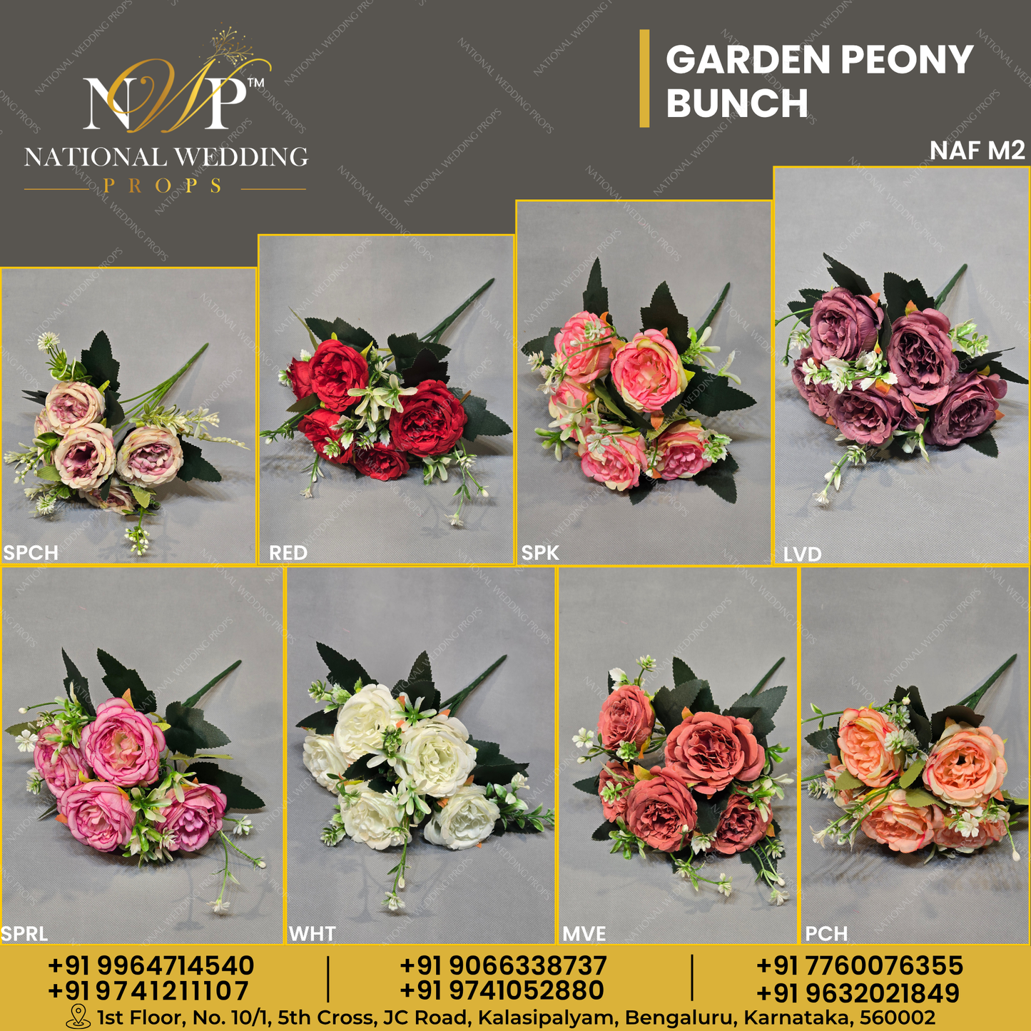 Garden Peony Bunch