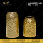 Gold Leaf Vase