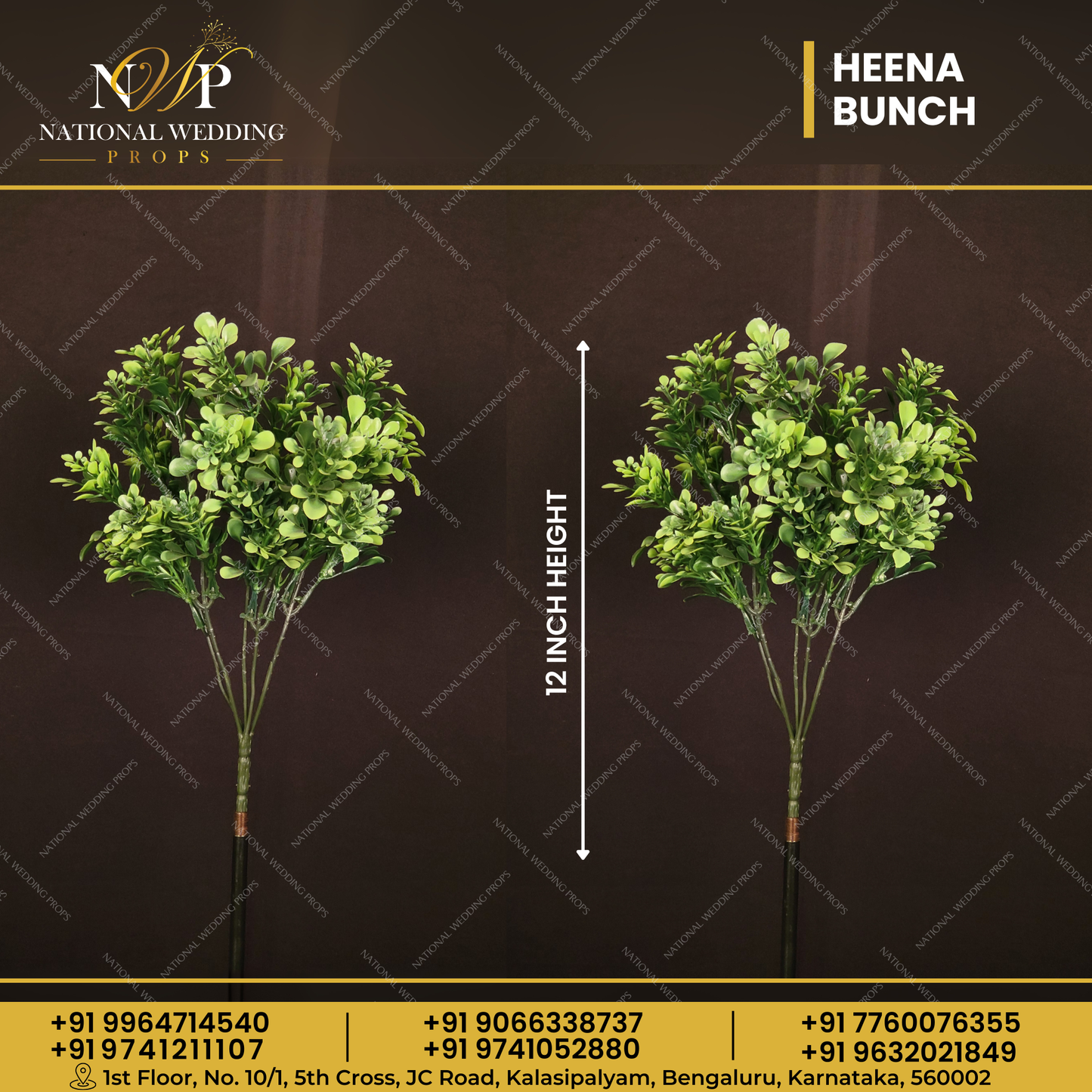 HEENA LEAVES BUNCH GREEN