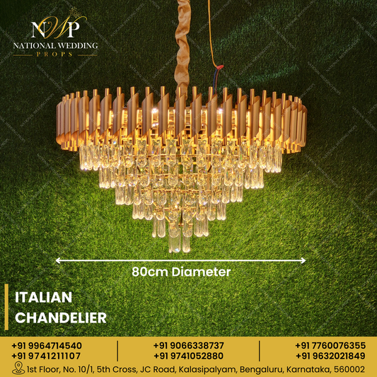 Italian Chandelier 80 cm