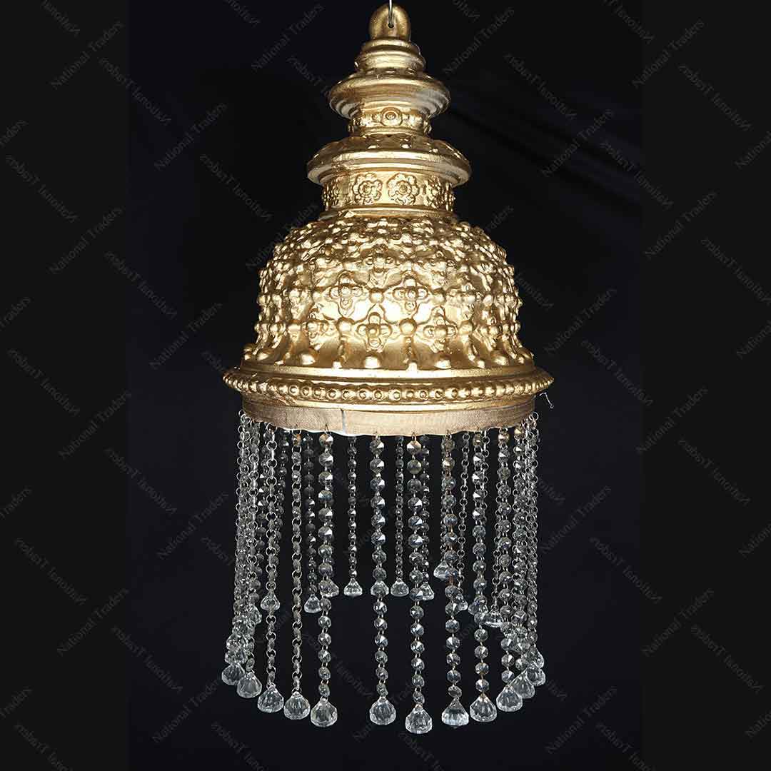 JHUMKI WITH CRYSTAL