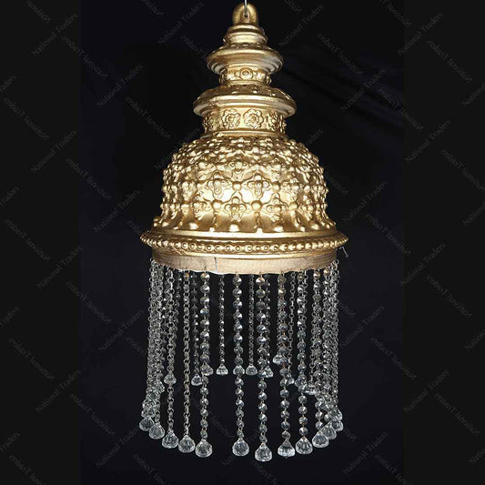 JHUMKI WITH CRYSTAL