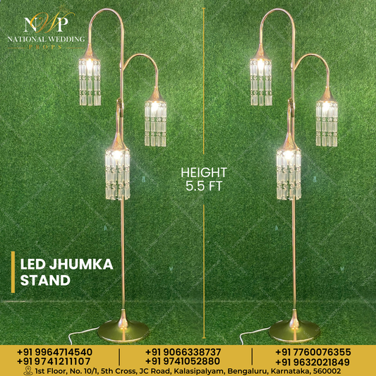 LED JHUMKA STAND
