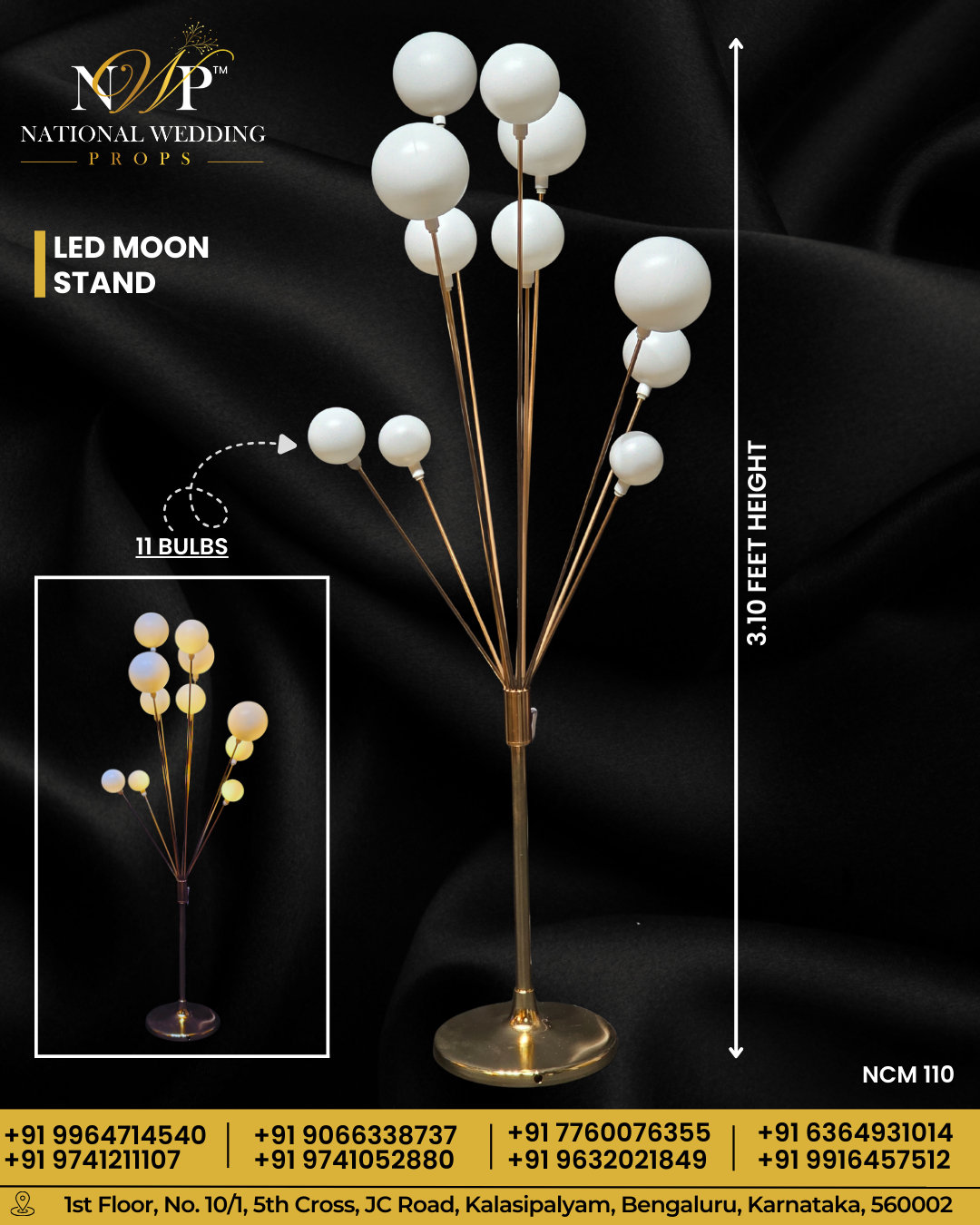 LED MOON STAND
