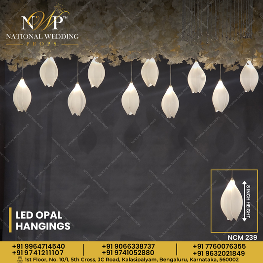 LED Opal Hangings