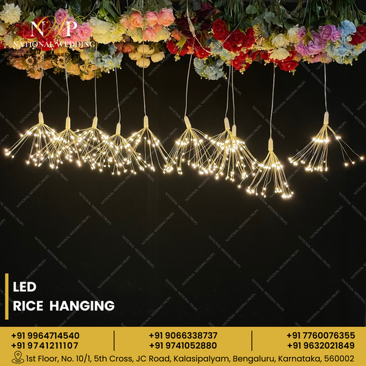 LED RICE HANGING
